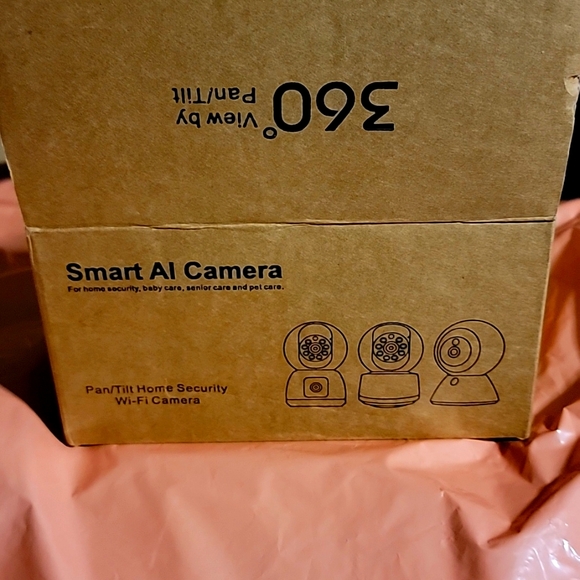Smart AI Camera 360° View by Pan/Tilt for Home security, Baby-Senior-Or Pet Care - Picture 1 of 5